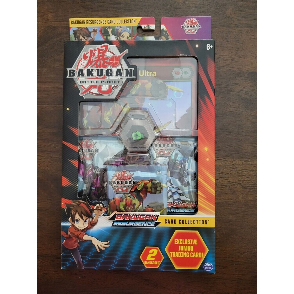 Spin Master Bakugan Resurgence Card Collection Maxotaur Ultra Battle Planet